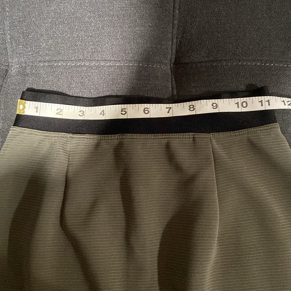 bebe Olive and Black Midi Skirt - Picture 10 of 11